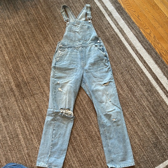 Women’s Denim Overalls - Picture 1 of 8